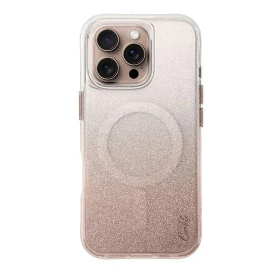Cover Iphone 16 Pro Coehl Magnetic Charging Lumino Uniq - Rose Gold